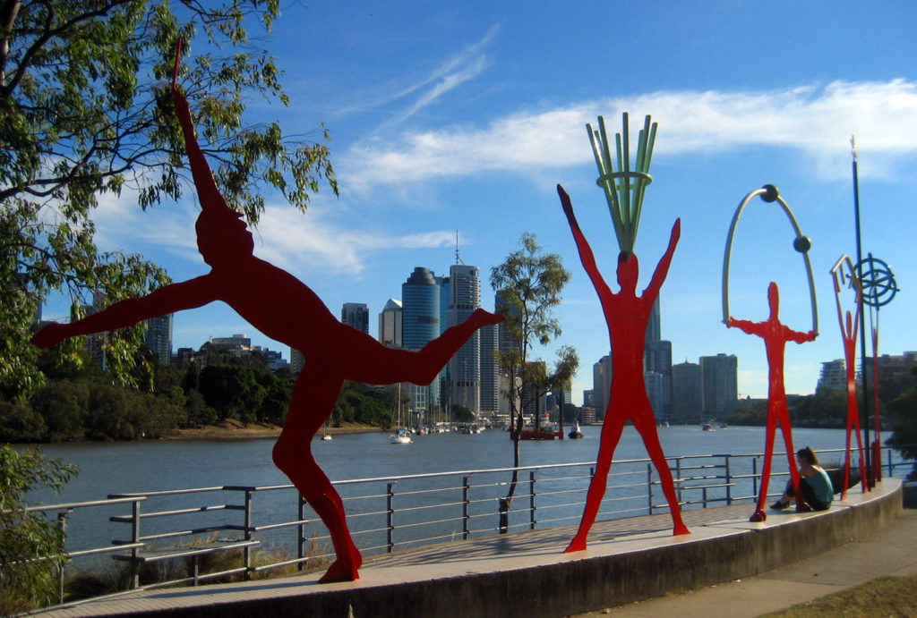 art kangaroo point walk Brisbane