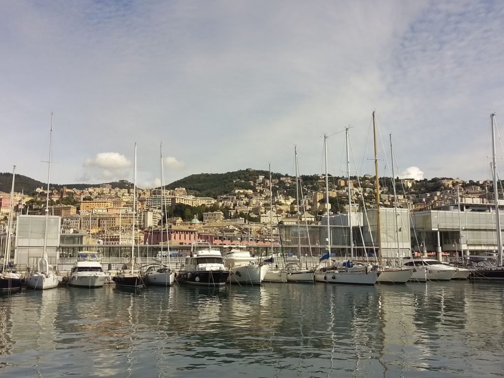 Old Port in Genova.