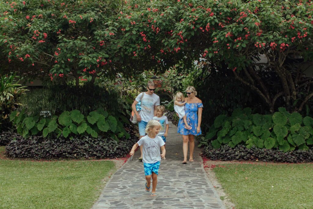 Family at Pacific Resort Rarotonga, Cook Islands